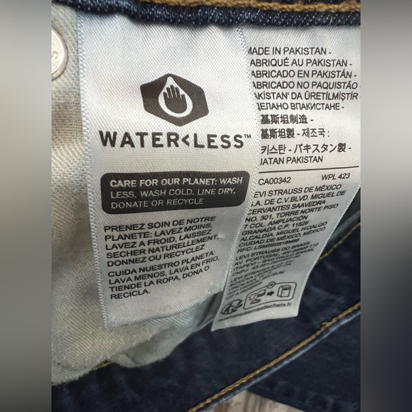 Levi's 514 Jeans Men 34x30  Denim Medium Wash Straight Fit American Workwear - Picture 4 of 4